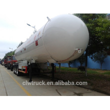 Low price 3 axles 56m3 lpg gas tank remolques, lpg trailer del tanque
